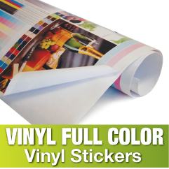 Full Color Contour Cut Vinyl w/ Lam and Mask